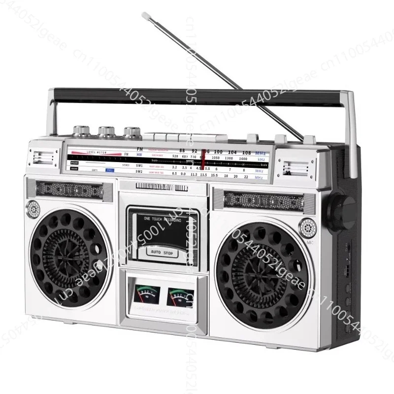 Retro Cassette Player Retro Tape Player Radio Transcription Receiver Bluetooth Speaker TF Card FM Caixa De Som Bluetooth