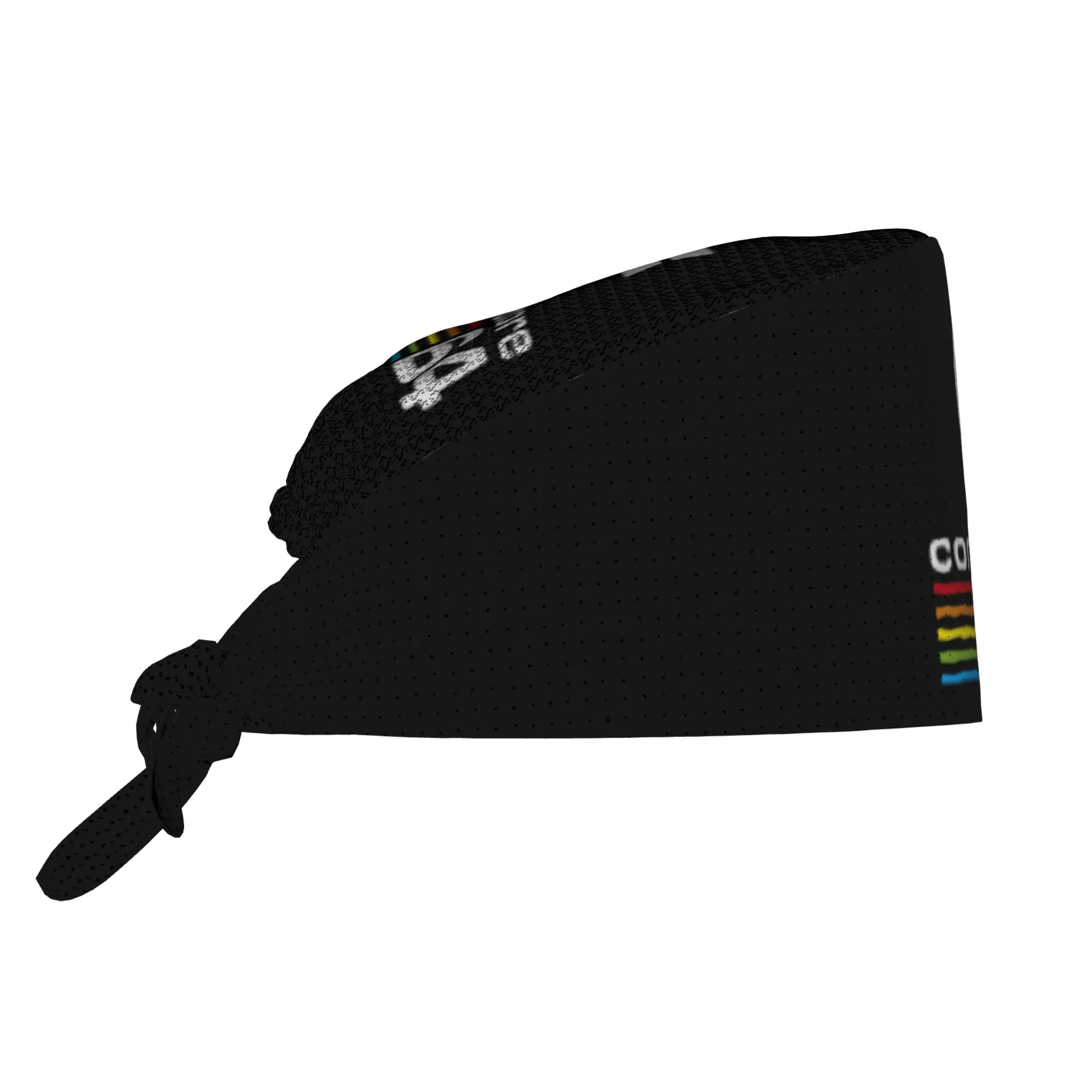 Custom Commodore 64 Breathable Surgical Scrub Hat Unisex Nursing Hair Hats C64 Amiga Computer Work Scrubs Hat Medical Surgical