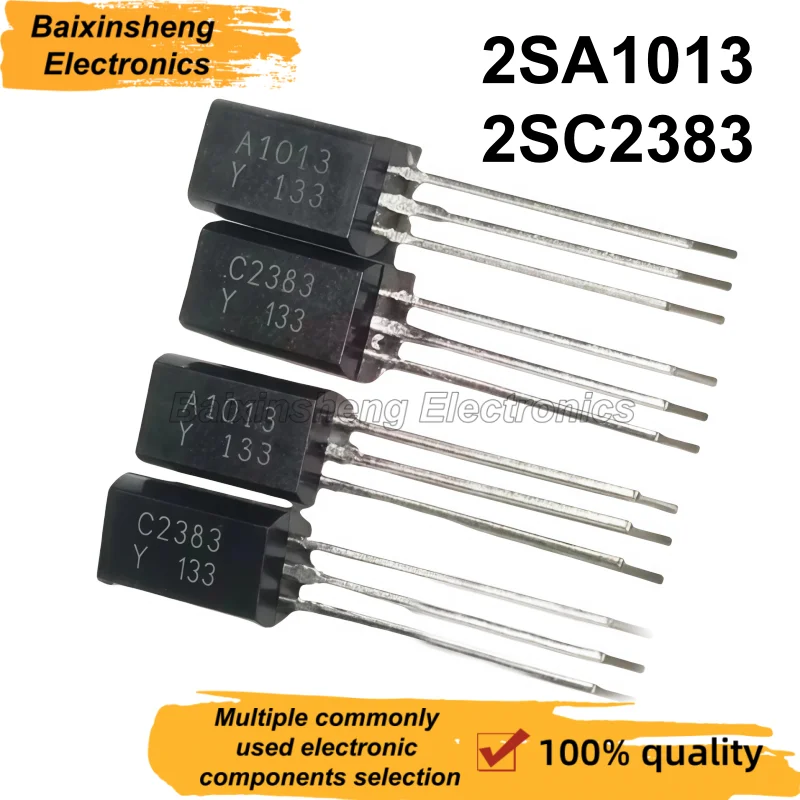 10-20PCS New Quality 2SA1013 A1013 2SC2383 C2383 TO-92L Audio Pairing Tube