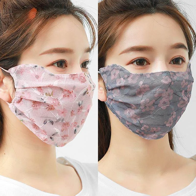 

Солнцезащитная маска с принтом, тонкая, дышащая, в корейском стиле, для активного отдыха, велоспорта, с охлаждающим эффектом, сетчатая, для женщин, летняя, большого размера