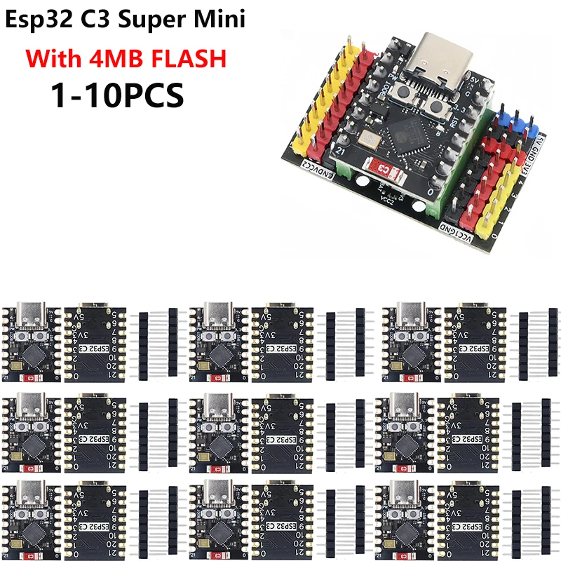 1-10PCS ESP32-C3 Development Board ESP32 SuperMini Development Board ESP32 Development Board WiFi Bluetooth Voor Arduino