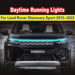 1Pcs Car LED Daytime Running Light DRL for Land Rover Discovery Sport 2015-2022 Universal Waterproof Flexible Atmosphere Lamps