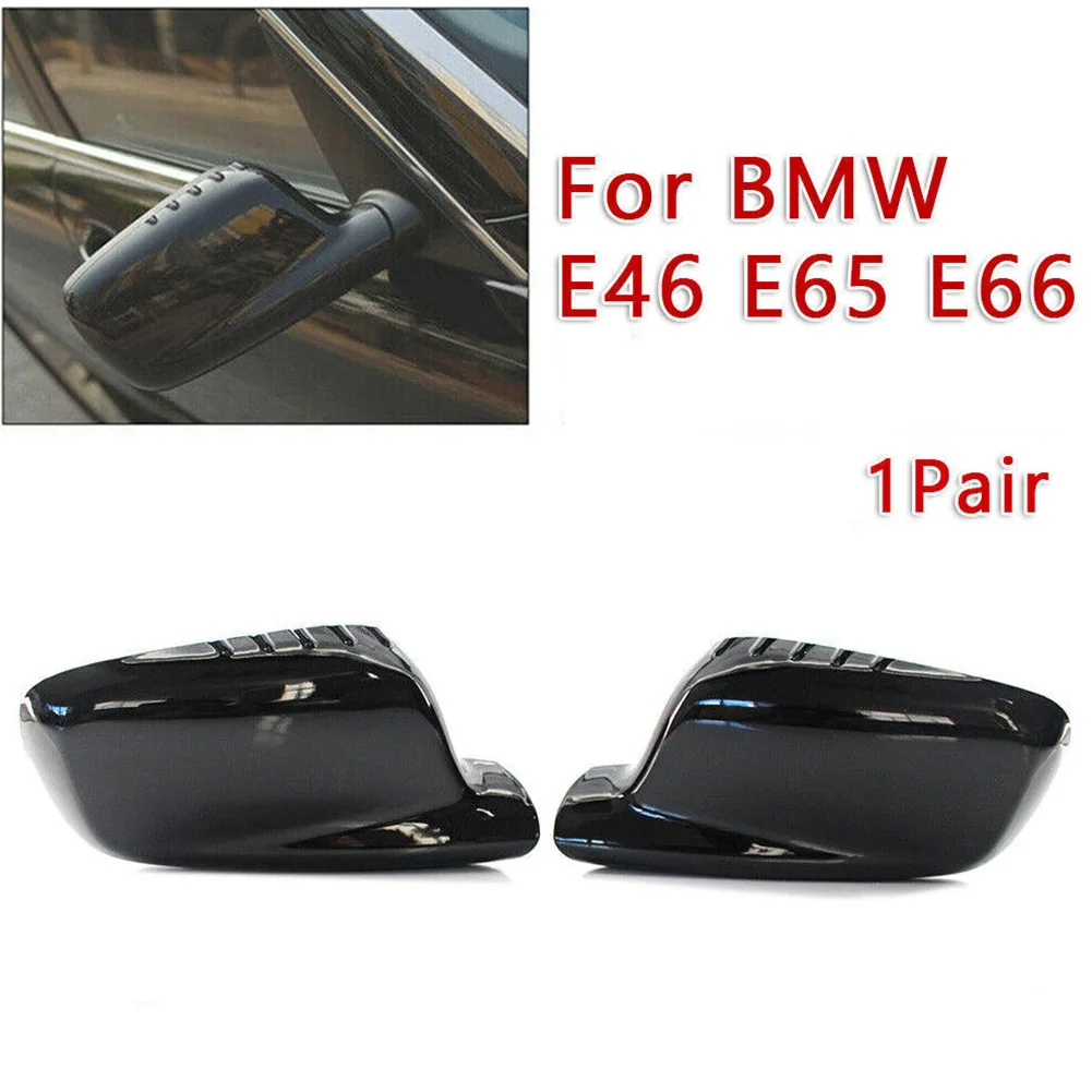 

Side Door Mirror Covers Wing Mirror Cover ABS Plastic Brand New Durable High Quality Practical Replacement Useful