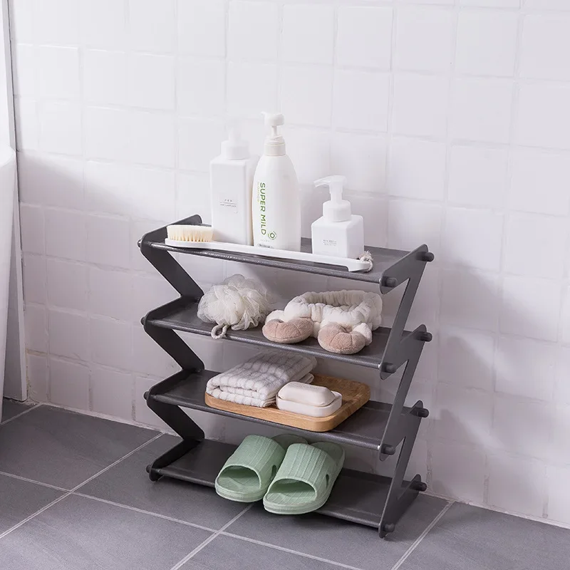 Shoe Rack Storage Rack Removable Shoe Rack Saves Family Household Multi-layer Simple Color Cabinet Home Furniture