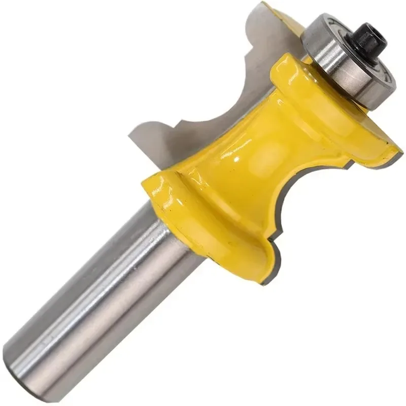 1 قطعة 1/2 "12.7 مللي متر عرقوب قاطعة المطحنة الخشب نحت Bullnose مع حبة العمود راوتر بت خط سكين النجارة لسان القاطع الخشب