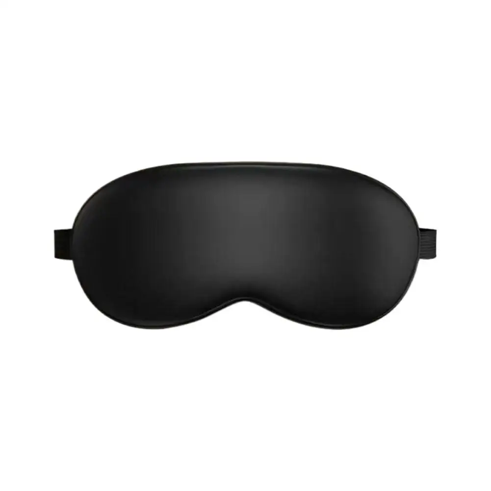 

New Double-Sided Faux Silk Eye Mask For Men And Women Blackout Sleep Eye Mask Cold And Hot Compress Ice Compress Sleep Eye Mask