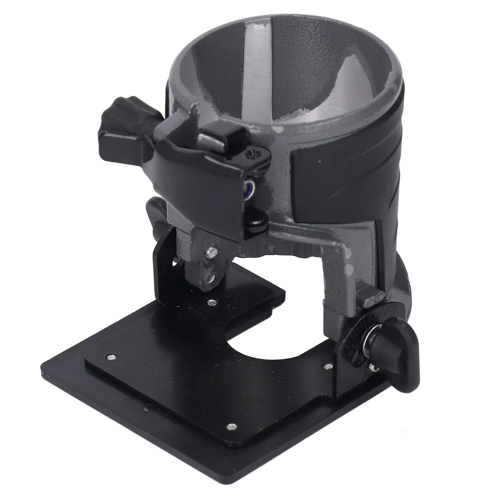 Trimming Machine Fixed Base Adjustable Angle Woodworking Trimmer Router Base Aluminum Alloy
