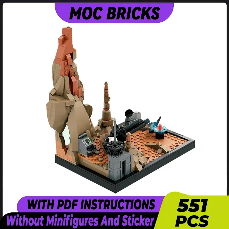 

Moc Building Bricks Military Base Map Technology Modular Blocks Gifts Popular Star Movies Model Christmas Toys DIY Sets Assembly