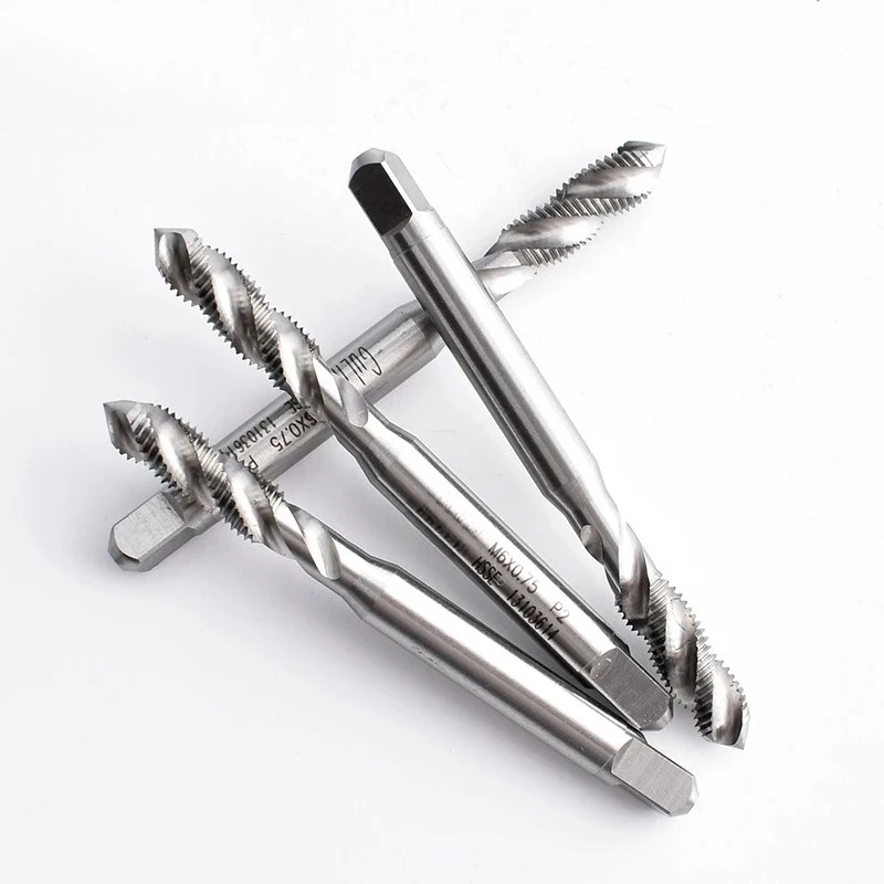 1PCS HSSE-M35 JIS Standard Spiral Fluted Tap M1.1-M7.5 Machine Screw Fine Thread Taps Without/TIN/TC50/TICN Coating