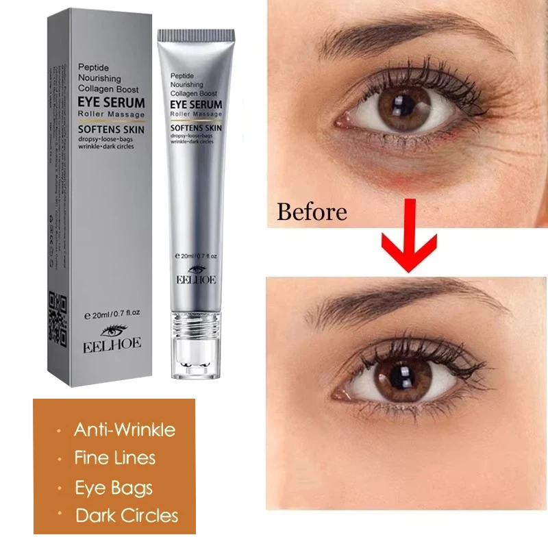 

Instant Remove Wrinkle Cream Eye Bags Dark Circles Anti Puffiness Firm Cream Under Eyes Lightening Fine Lines Moisturizing