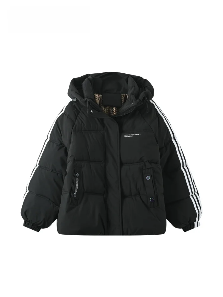 

CaraCLUB plus Size Hooded Warm down Jaet Women Spring Faion Loose Casual ort Outerwear for Plump Sister