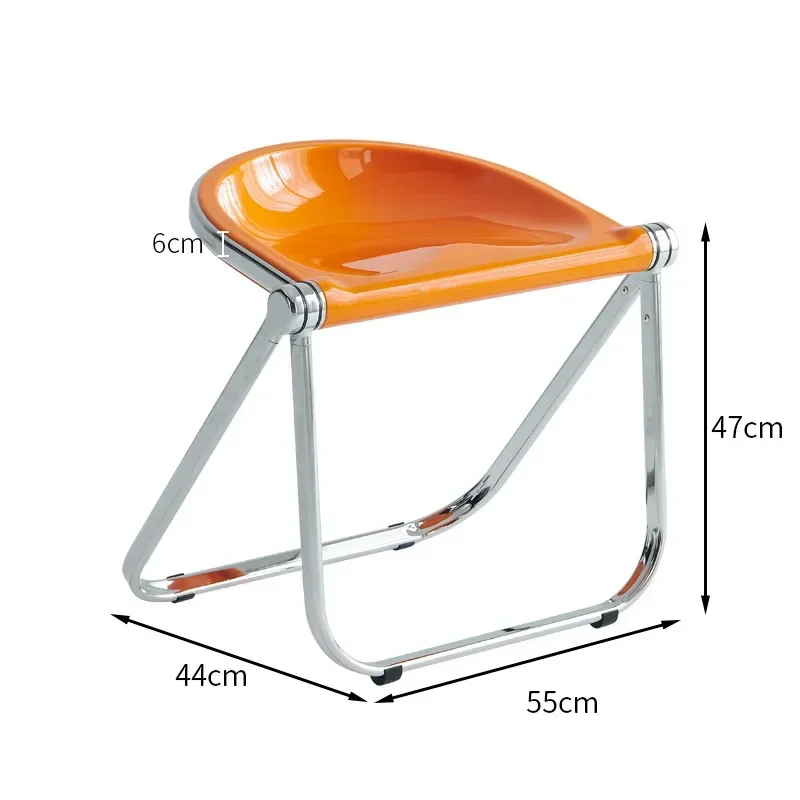 Folding Chairs New Home Modern Chairs Ladies Makeup Stool Comfortable Does Not Occupy Space Minimalist Restaurant Chairs