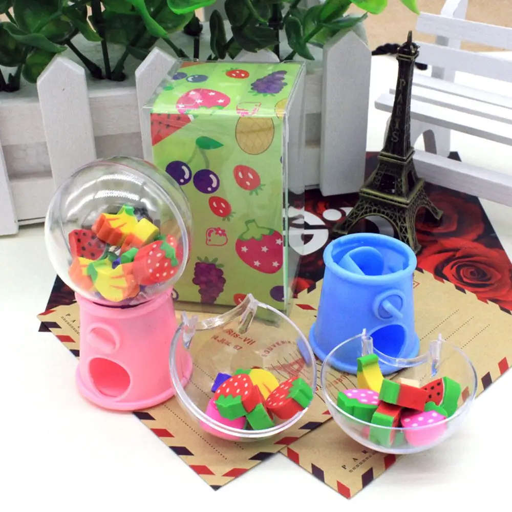 Mini máquina expendedora de dulces para niños, alcancía bonita, juguetes para niños, caja de depósito, dispensador de borrador, juegos, regalos para