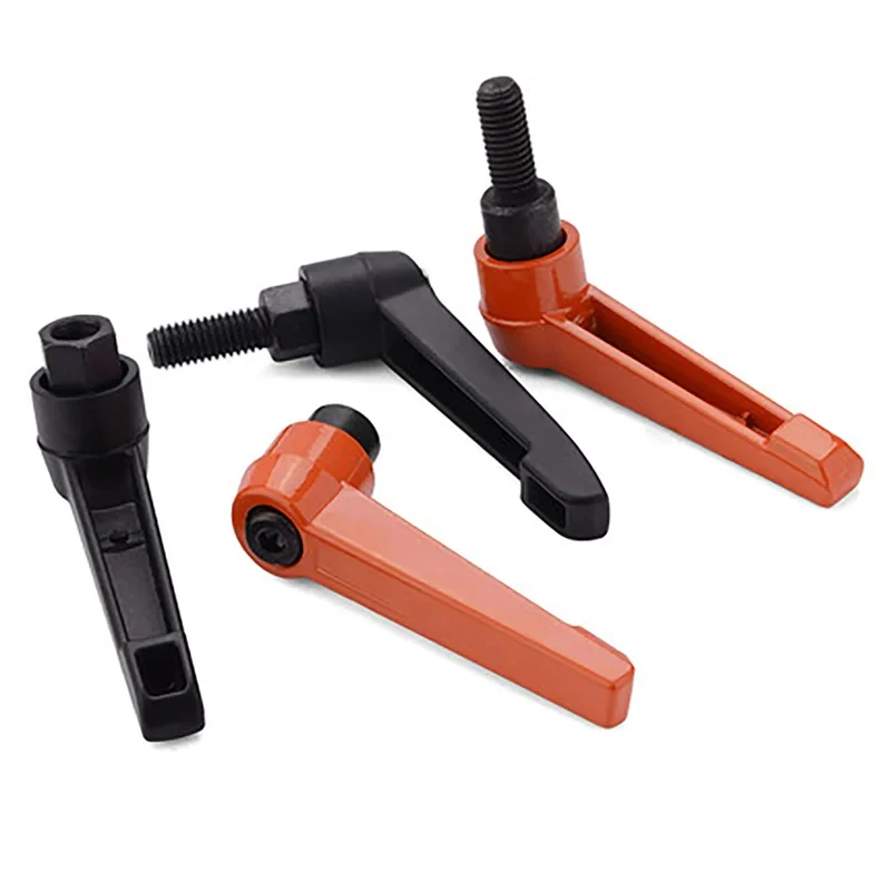 

M4 M5 M6 M8 M10 M12 M16 Adjustable Handle Reversible Clamping Lever with Internal & External Thread Options Quick Release Knob