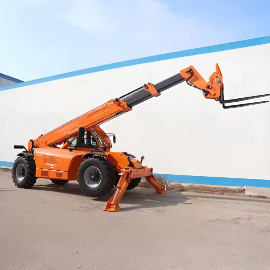 Customized 7-18m Telescopic Boom Lifter 3ton 3.5ton 4ton Telehandler Forklift With Torque Limiter