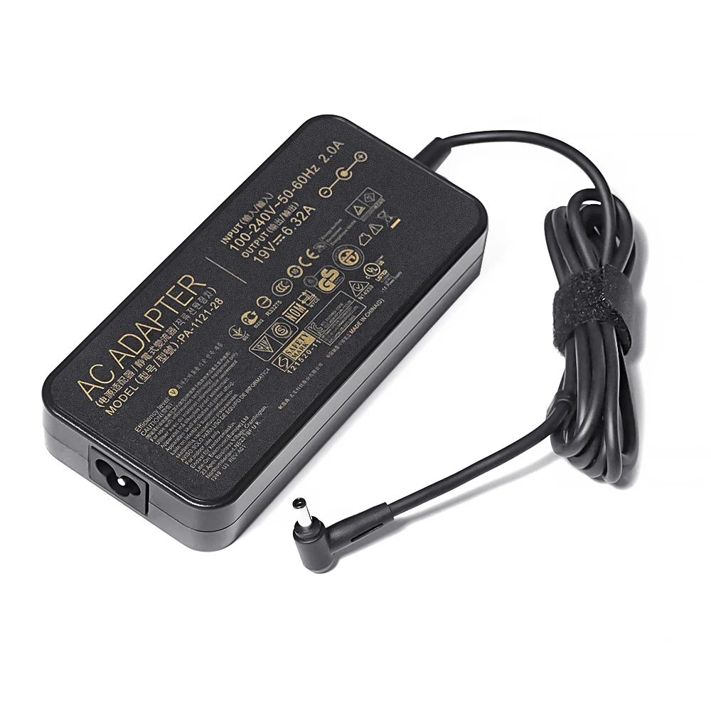 19V 6.32A AC Adapter Power Supply Charger for Laptop for ASUS ADP-120RH B/PA-1121-28 N750 N500 A15-120P1A YX570U FX86F