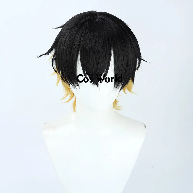 Virtual YouTuber VTuber Hololive Holostar UPROAR Yatogami Fuma Short Anime Cosplay Wigs Fiber Heat Resistant Synthetic Hair