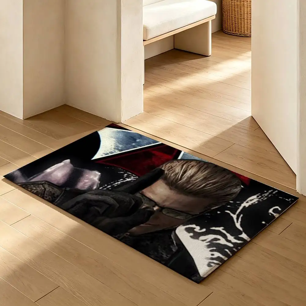 COOL A-Albert W-Wesker  Soft Absorbent Decorative Floor Mat for Bathroom Entryway Living Room