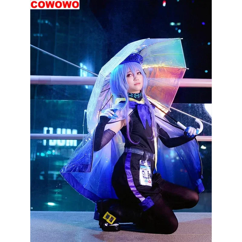 Arknights Mizuki Wig Shoe Umbrella Women Men Cosplay Costume Cos Game Anime Party Uniform Hallowen Play Role Clothes Clothing