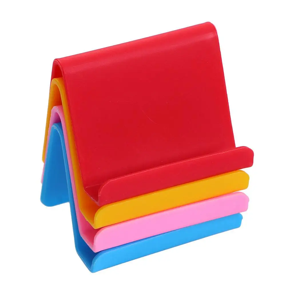 Kunststoff Universal Tisch Smartphones Mini Telefon Halter Halterung Ständer Faule Halterung für Handy Tablets