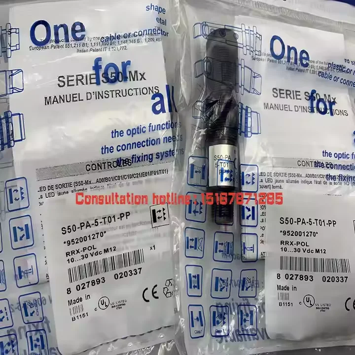 

In stock S50-PA-5-T01-PP S50-PA-5-T01-NN Inductive sensors One year warranty