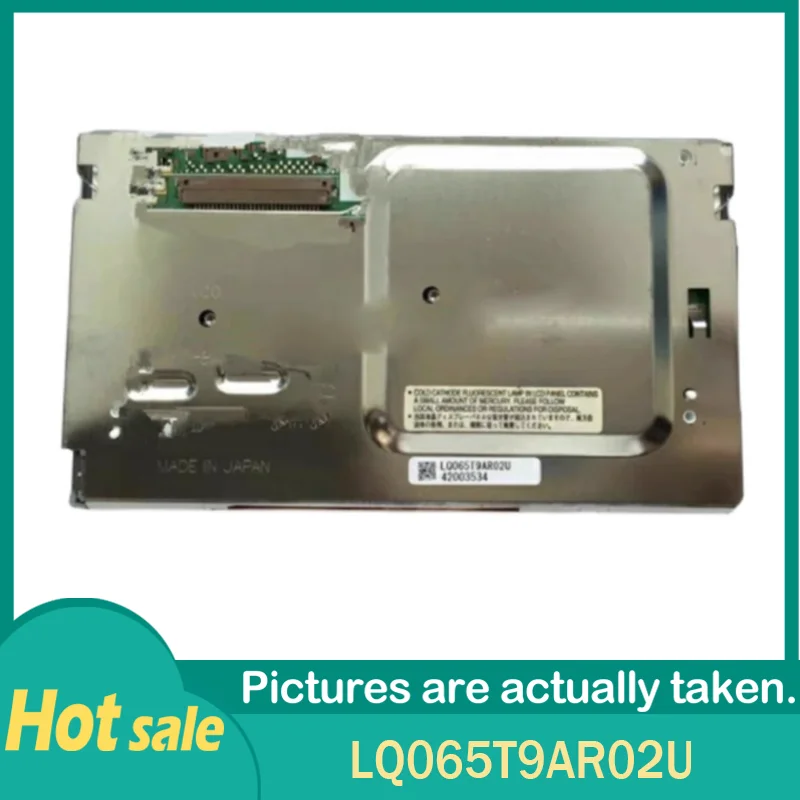 Tela LCD 100% original de 6,5 polegadas LQ065T9AR02U LQ065T9AR02