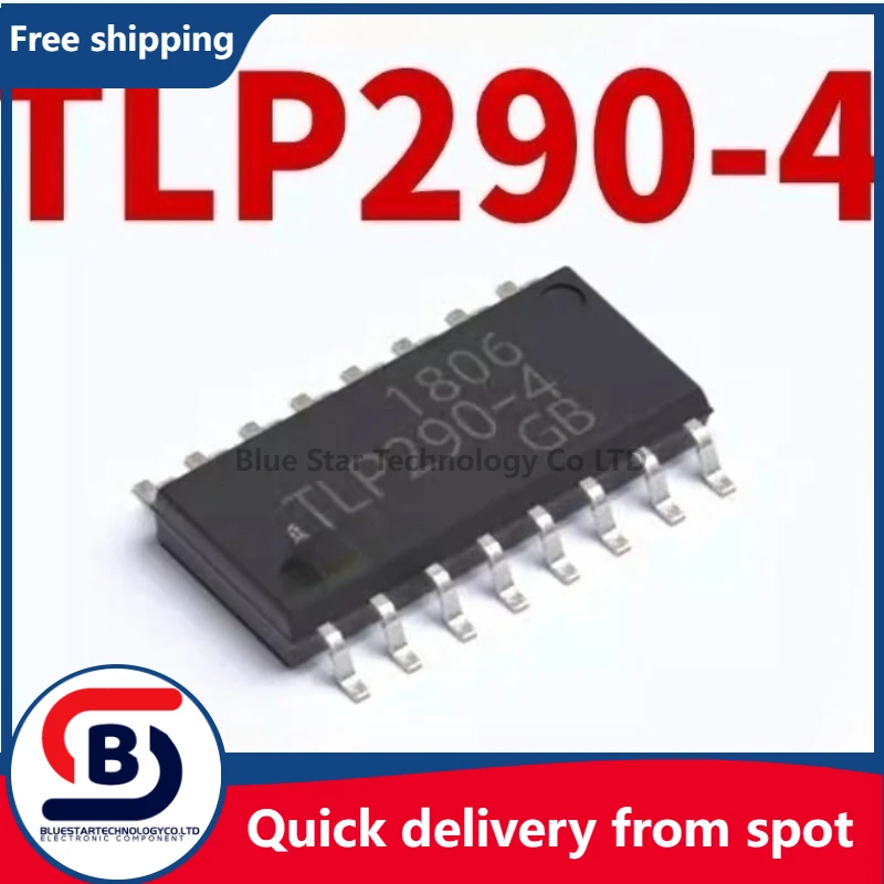 

Бесплатная доставка, 100 шт./лот, TLP290-4 TLP290, НОВЫЙ, SOP-16, IC, в наличии!