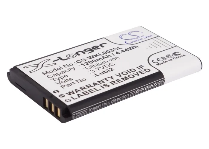 

CS Cameron Sino Kerui New 1200mAh Replacement Battery for CP10, TDM15