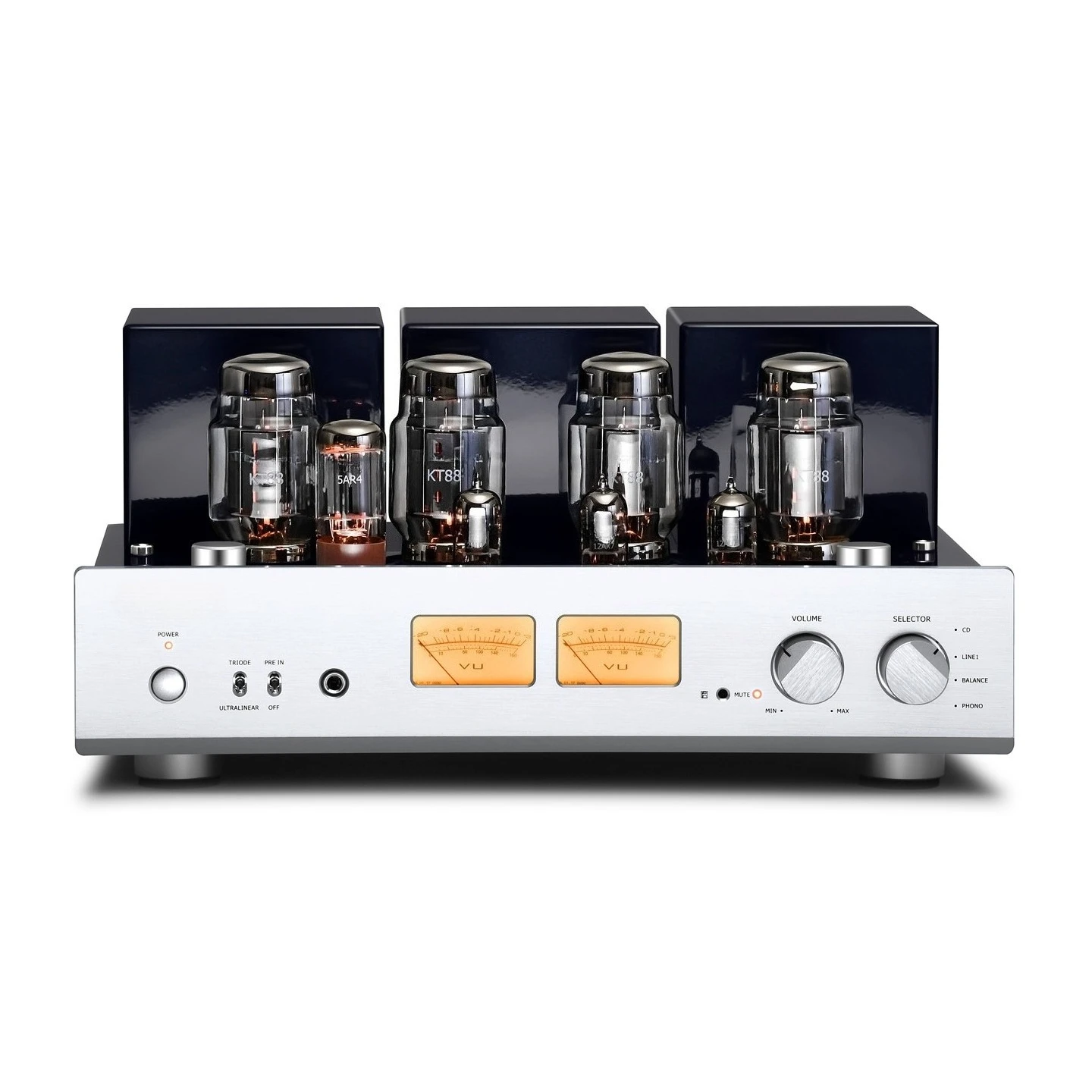 X7KT88 Integrated Tube Amplifier HIFI Stereo Power Amp Class A Single-Ended Audiophile Home Audio 6SN7 Driver Gold-Plated Socket