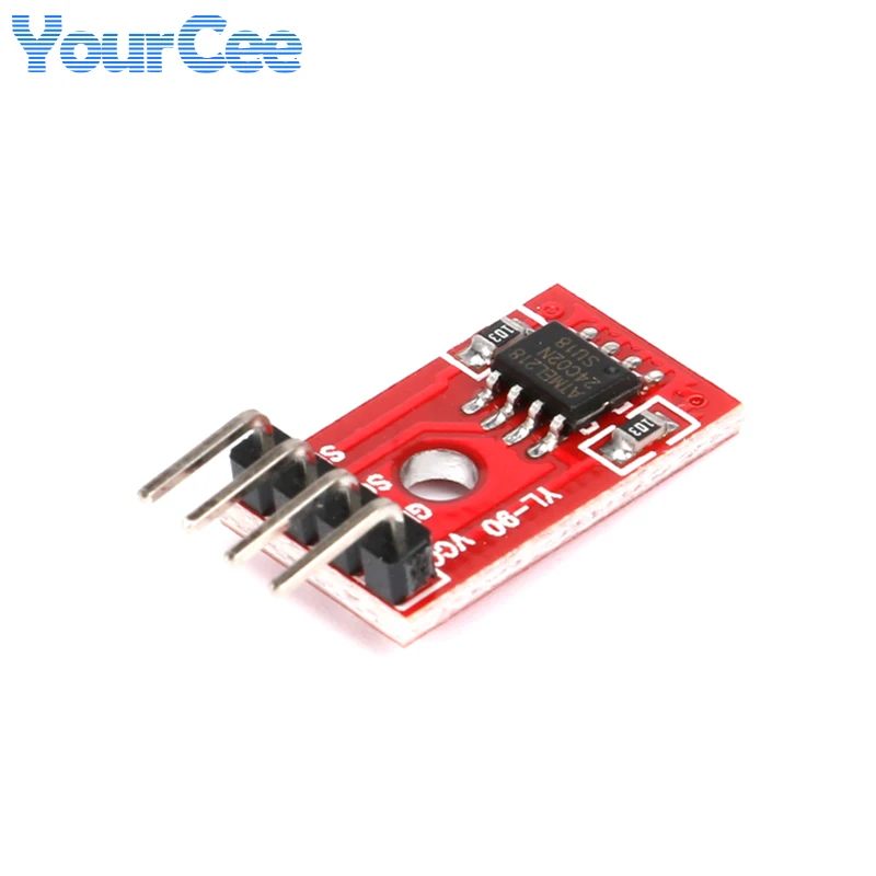 AT24C02 modulo di archiviazione EEPROM interfaccia I2C IIC YL-90 accessori per auto intelligenti con cavo DuPont Line 4P 20CM