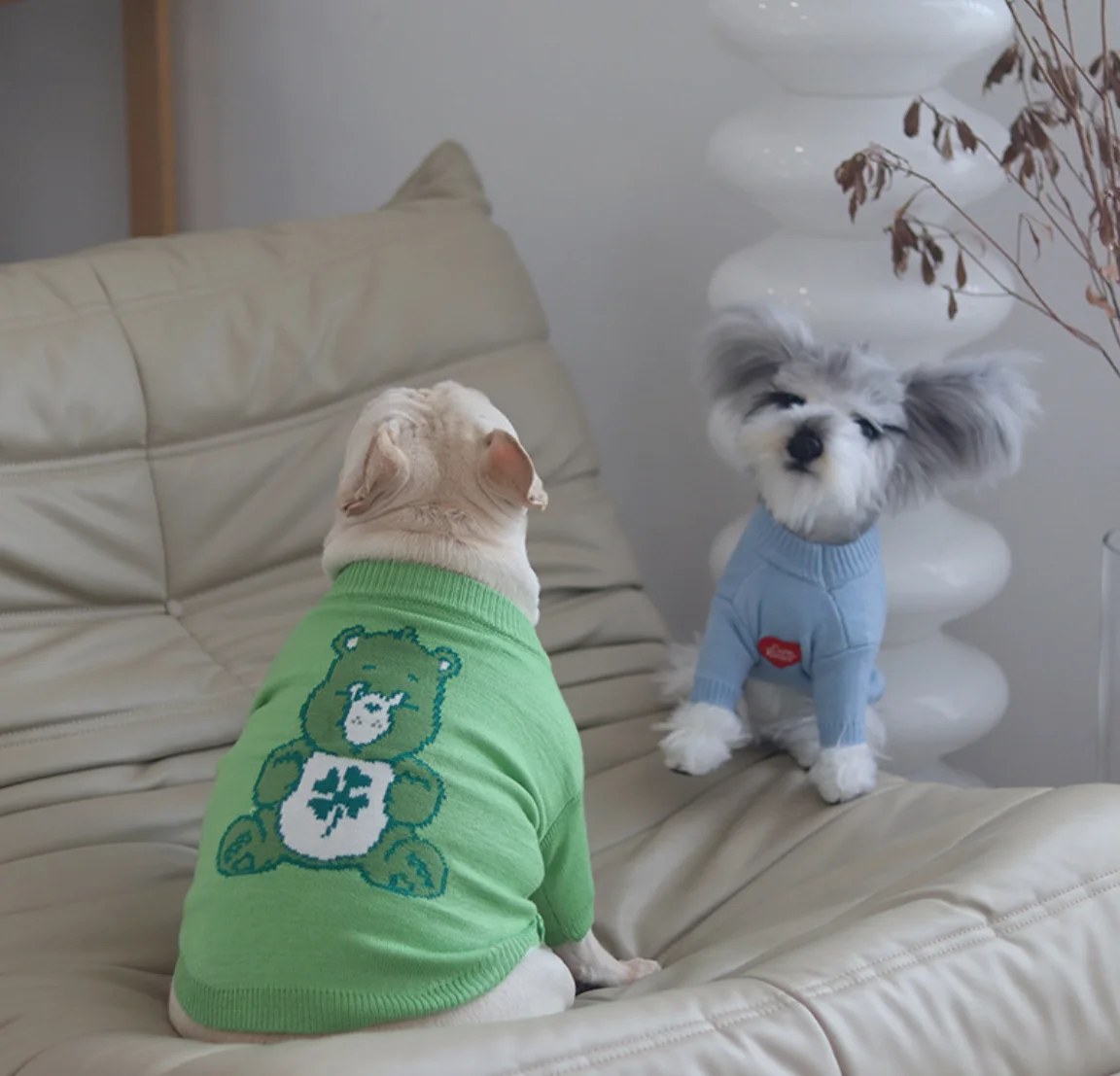Warm Sweater for Pet, Dog Clothes, Spring and Autumn Coat