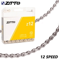 ZTTO 12 Speed Bicycle Chain MTB Hollow Light Weight Durable 12 Speed Mountain Road Bike Chains Missing Link 11v Bicycle Current