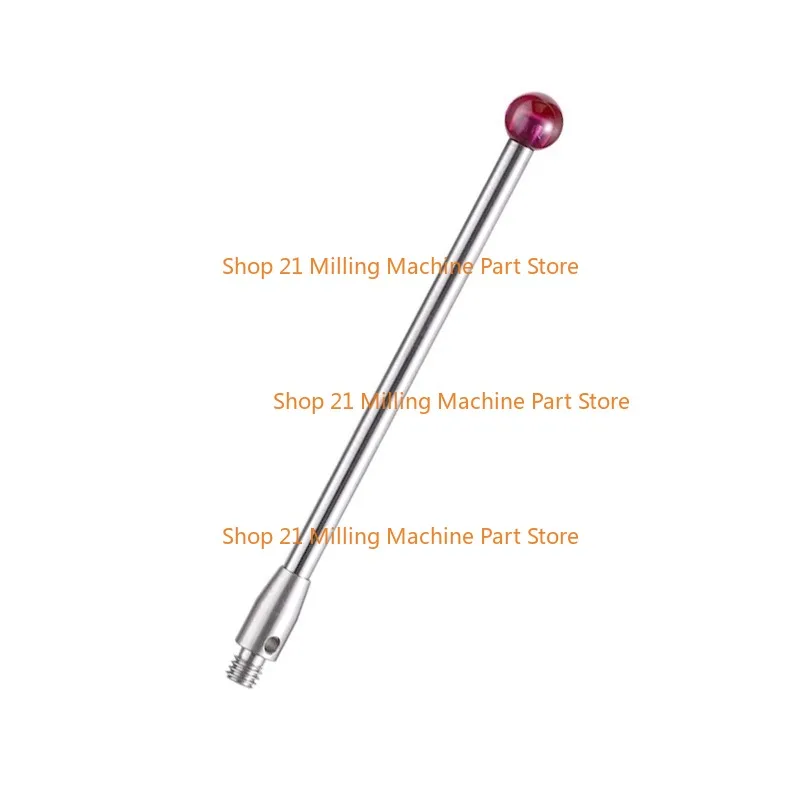 1 Buah Probe Tiga Dimensi Probe Jarum Ruby Tiga Koordinat Baja Tahan Karat/Batang Ukur Baja Tungsten M2/M3