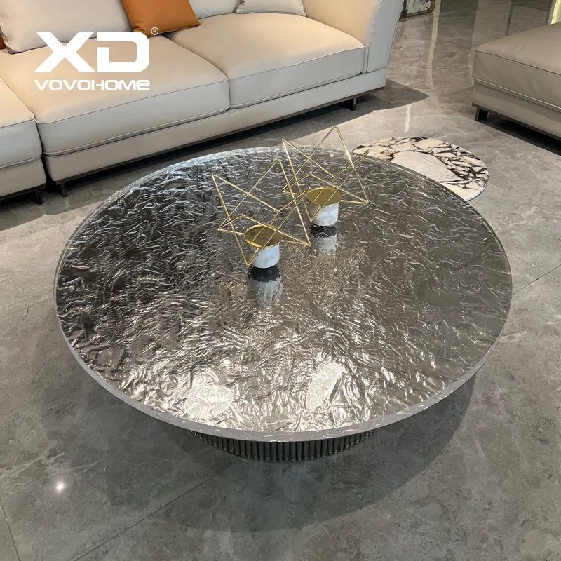 YY Tea Table Side Table Combination round Living Room Designer HAILANG Tea Table Side Table