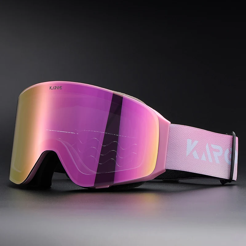 Karos Doppelschichtige Antibeschlag-Skibrille für Herren und Damen, Flip-Top, UV400-Schutz, Schnee, Snowboard, Sportbrille, bestes Neujahrsgeschenk