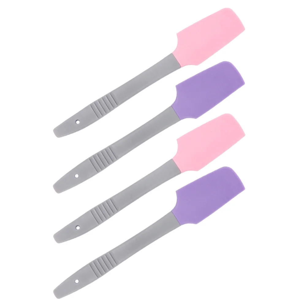 

4pcs Silicone Scraper Multifunctional Waxing Sticks For Hair Removal Portable Depilation Tool Professional Wax Applicator