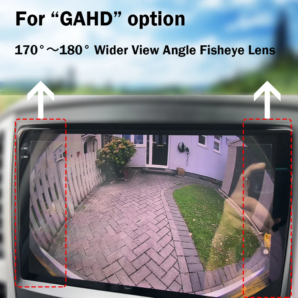 Hd ccd ahd 1080p logo auto front view kamera für mercedes benz vito a b c e g gl slk glk sl s v x w166 w176 w177 w205 w212 klasse – Detail 5