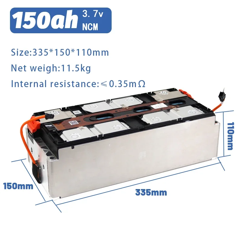 lithium ion battery 12v 150ah deep cycle 4s1p 150a Module Solar Energy Storage battery packs for Electric Car