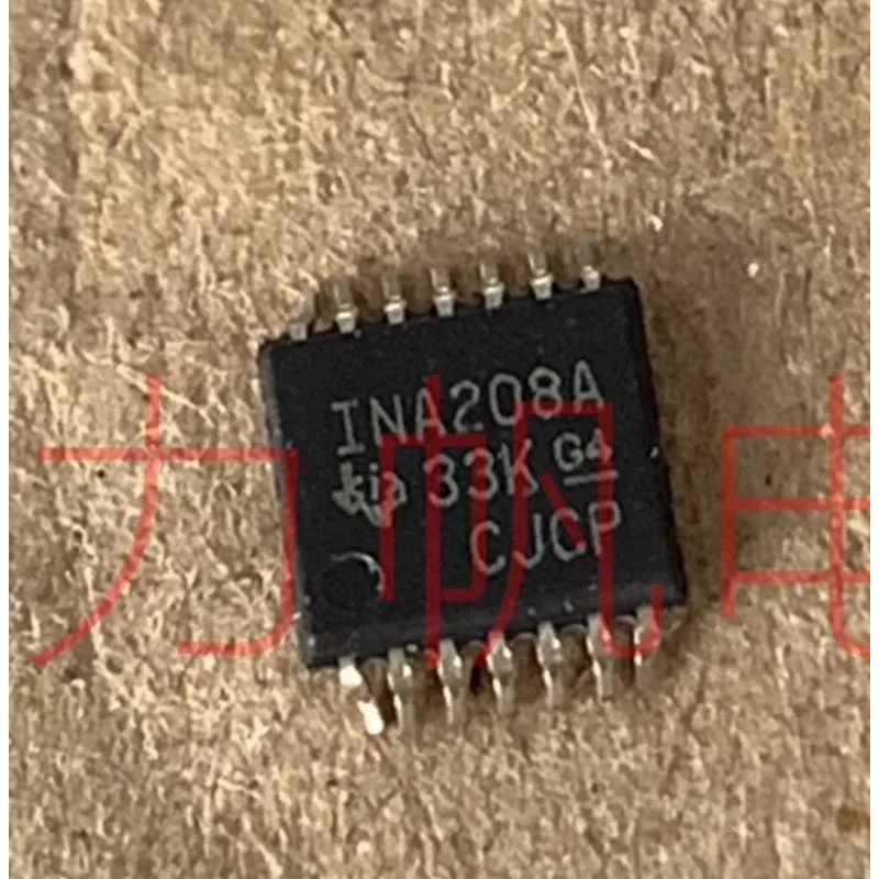 6PCS  INA208AIPWR INA208A TSSOP14  100% New original Chipset IC Electronic Component SMD