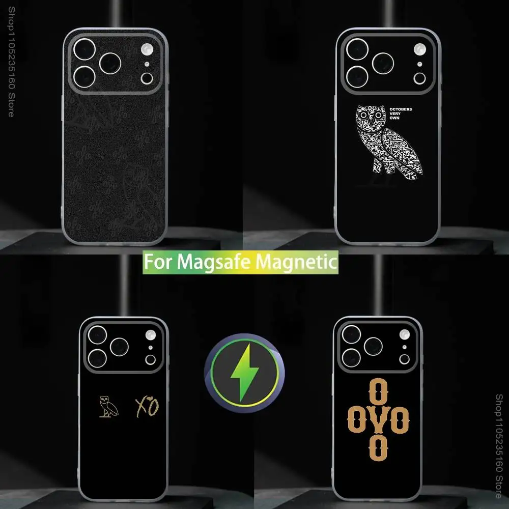 

D-Drake-e O-OvO OWL Phone Case For iPhone 17,16,15,14,13,12,11,Pro,Max,Plus,Mini,SE4,E For Magsafe Wireless