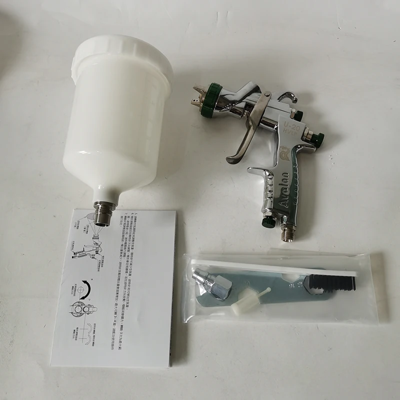 

Avalon U20HVLP Low Pressure Spray Gun Auto Finish Paint Provincial Paint Spray Gun Paint Spray Gun Top Pot 1.3 Caliber