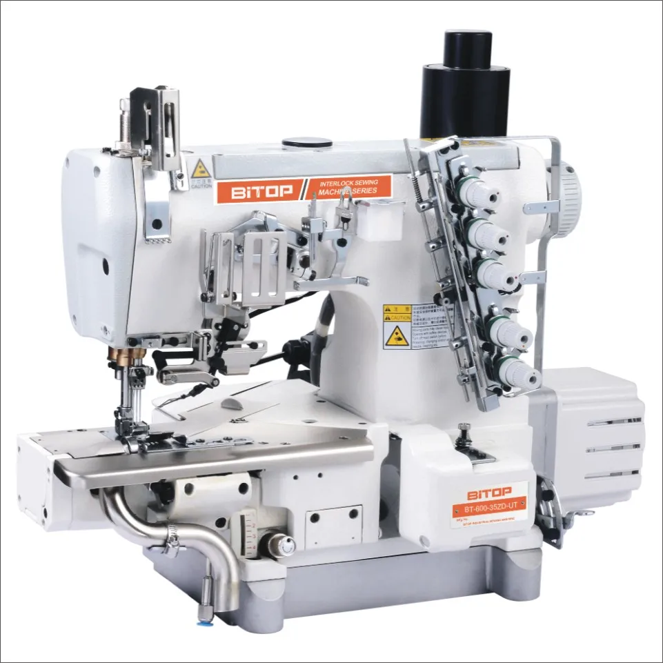 BT-600-35ZD-UT Automatic Interlock Sewing Machine Machine a Coudre