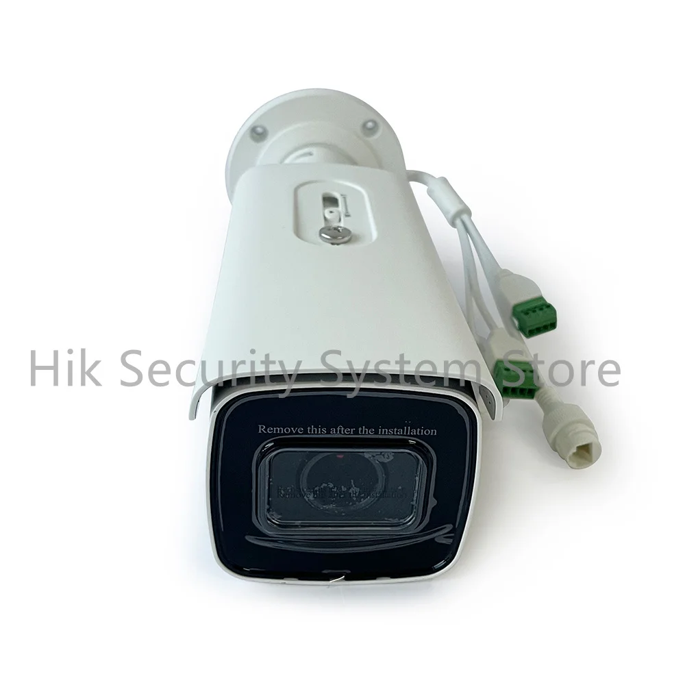 Cámara de red tipo bala varifocal motorizada Hikvision DS-2CD2643G2-IZS 4MP AcuSense