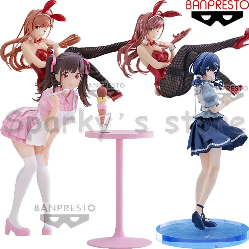 Bandai Original THE iDOLM@STER: Shiny Colors Anime Figure Serizawa Asahi Action Figure Toys For Boys Girls Kids Birthsay Gifts