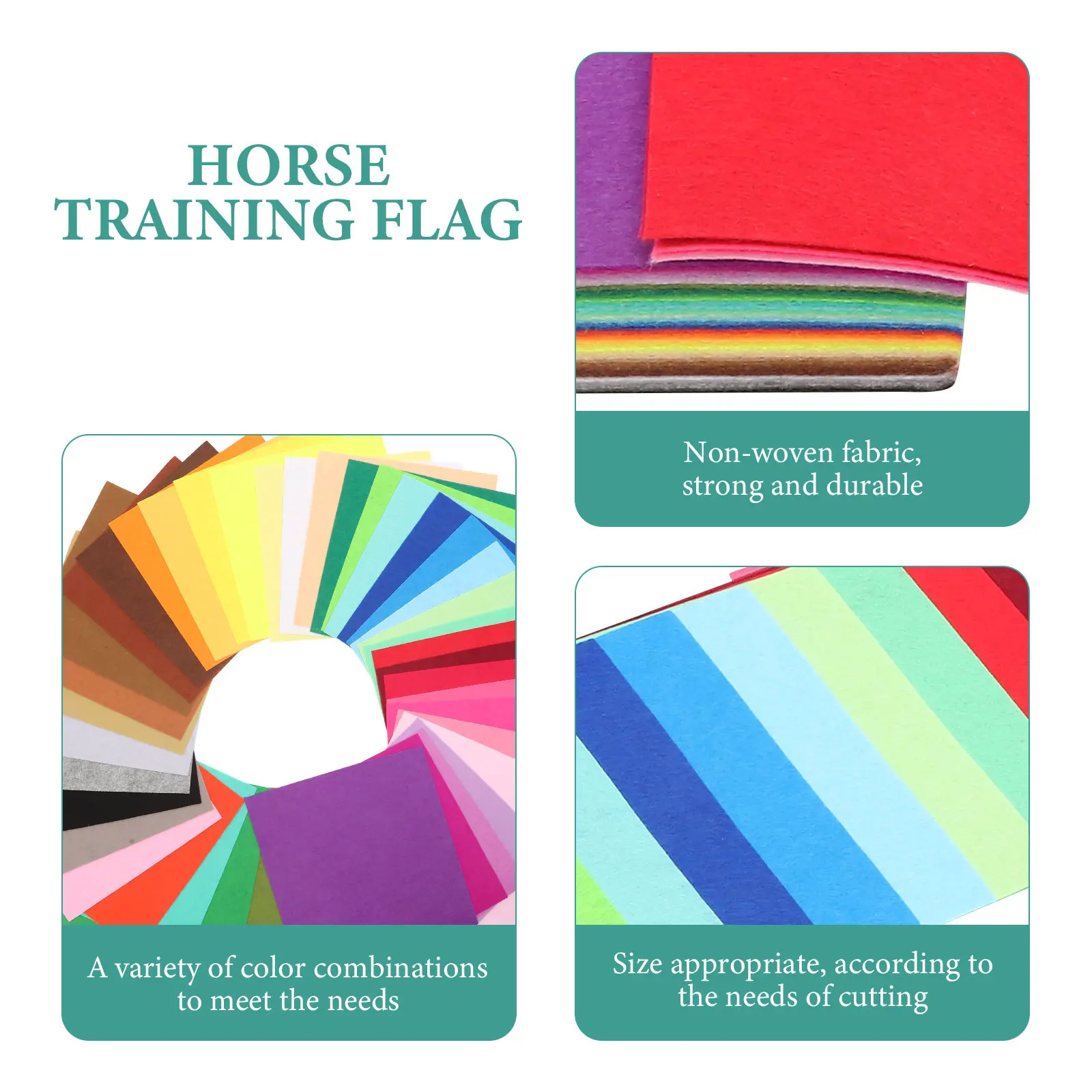 Banderas de entrenamiento de caballos, bandera de señal de Color brillante para árbitro de carreras, advertencia de tráfico, banderas onduladas de mano, conducción deportiva