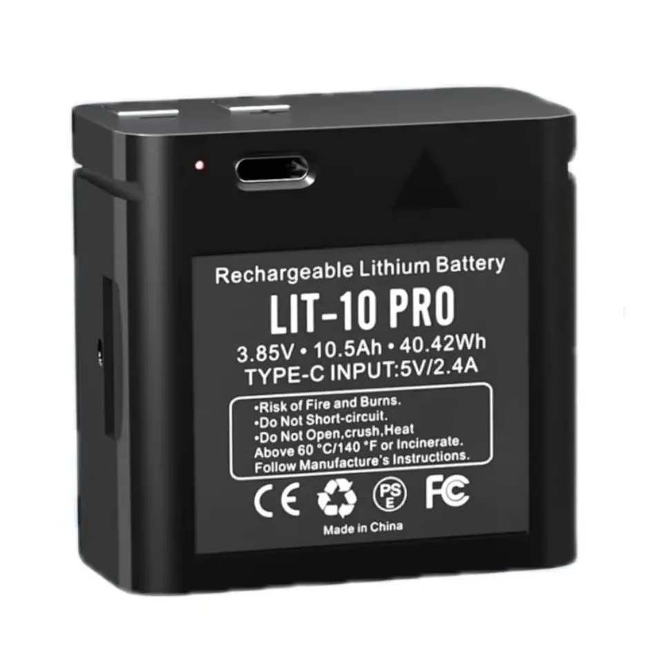 LIT-10 PRO 10500mAh 3.85v Rechargeable Lithium Battery Supporting SPYPOINT LM2/Link-Micro /Cell-Link series