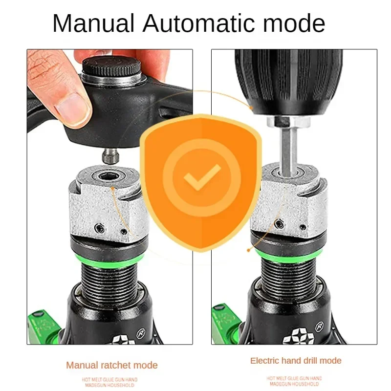 Professional Copper Tube Expander Air Conditioner Flaring Tool Kit with Metric Reamer for Refrigeration Piping DSZH ST-R806FT-L