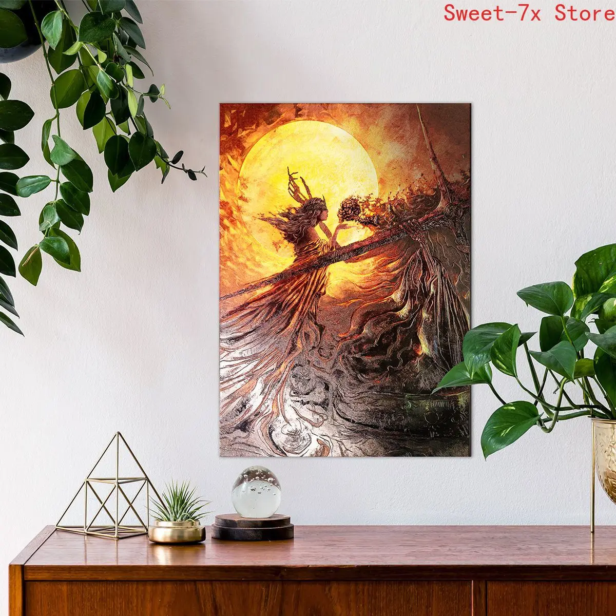 Chromatic Dragon Dragon Slayer Canvas Painting Art Nordic Posters and Prints Wall Pictures for Living Room Decoration Frameless