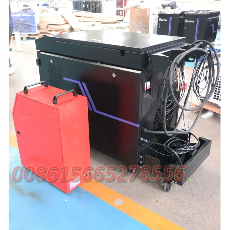 Laser Welder 3000W Dual Wire Wider Bead Stronger Cladding Surfacing Welds Fast Weld Laser Machines 8mm Steel Fully Weld One Time