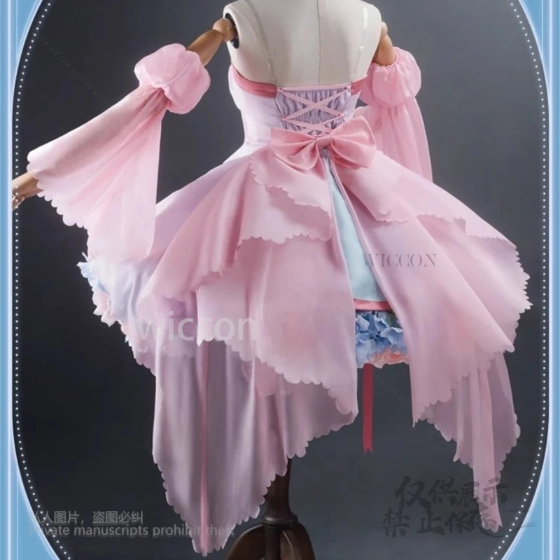 อะนิเมะ Cardcaptor ซากุระคิโนโมโตะคอสเพลย์ Kawaii สีชมพูคุณภาพสูงชุดแฟนซีชุดวิกผมผู้หญิงปาร์ตี้ฮาโลวีนที่กําหนดเอง